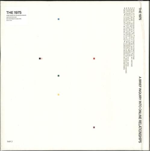 THE1975 A Brief Inquiry Into Online…… LP Amazon.com: Brief Inquiry Into Online Relationships: CDs & Vinyl